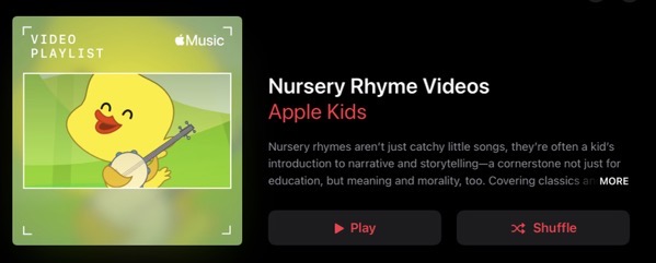 2022 Apple Music Video Playlist Nursery Rhyme Videos