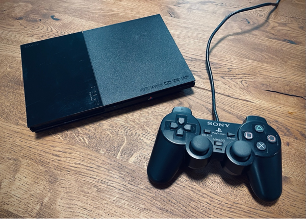 PlayStation 2 Slim and Wired Controller